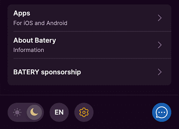 Visit the Batery Casino website