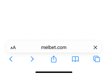 Visit the official Melbet website
